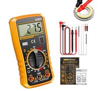 Digital Multimeter - Fast Accurate 1999 Count Tester | Auto Ranging Multimeter with LCD Display, Electrical Measurement Tool for Home, Industrial, Commercial, Marine, RV Use
