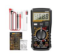 Digital Multimeter - Fast Accurate 1999 Count Tester | Auto Ranging Multimeter with LCD Display, Electrical Measurement Tool for Home, Industrial, Commercial, Marine, RV Use