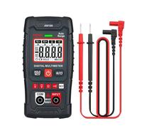Digital Multimeter, High-Precision Intelligent Tester, 4.57x2.36x1.1 inches Adorable Handheld Multimeter, Intelligent Measurement, Automatic Range Voltmeter for AC to DC Voltage
