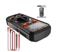 Digital Multimeter Tester, Residential Electrical Outlet Meter, Compact Versatile Electric Measuring Tool, Accurate Voltage and Current Detection for Home, Laboratory, 5.08x2.52x1.18 Inches