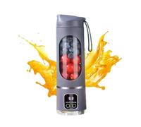 Digital Multimode Juicer Blender - Smart LED Display, Diet-Friendly,Leak Proof Design for Smoothies Liquid Diet, Shakes, 3 Speed 12 Blade Fresh Juice Bottle for Home & Travel (Purple)