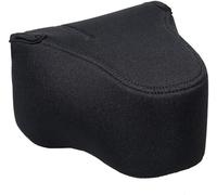 Digital Nc Funda de neopreno compatible con Nikon Coolpix P1100 (negro) (se adapta solo a la capucha cuando se invierte en la lente)