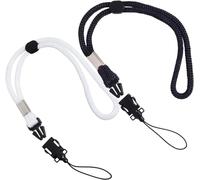 Digital Nc Paquete de 2 Correas de muñeca (Estilo cordón) Ajustables con liberación rápida compatibles con Panasonic Lumix DMC-TS25A