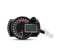 digital odómetro para motocicleta para de 12 V, 7 colores | Aplicación: Medidor universal para motocicleta para de 12 V, 7 colores, odómetro digital, medidor de tablero de instrumentos.