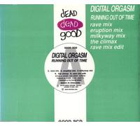 DIGITAL ORGASM - RUNNING OUT OF TIME 5 TRACK CD SINGLE