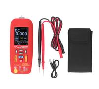 Digital Oscilloscope Multimeter Graph Tester 6000 Counts Handheld Multimeter Color Screen AC DC Voltage Current Capacitor Diode Resistance Frequency Continuity Test 10MHz Bandwidth
