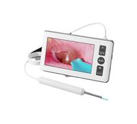 Digital Otoscope with 3.5mm Ear Scope Camera with 6 Lights 1080P 4.3 INCH IPS Ear Wax Removal Tool