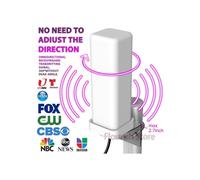 Digital Outdoor TV Antenna, 6000 Miles, HD 1080P, 4K HD 1080P, 360 Signal Booster