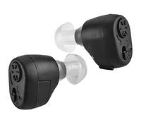 Digital - Par de dispositivos intraurales en el canal (ITC), diseñado por médicos personales para adultos y juego de potenciador, (negro)