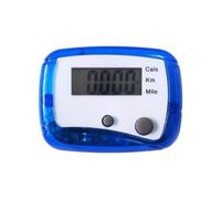 Digital Pedometer, Step Counter for Walking and Running | 1.8 x 1.3 in Compact ABS Step Counter with Secure Belt Clip, Accurate Daily Motion Tracking, Distance, and Calorie Display