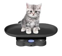 Digital Pet Scale - 12.01x7.87x2.17 in Digital Pet Scale | Small Animal Weighing Tool | Small Animal Weigh Electronic Scales | Non-Slip Portable DigitalScale for Puppy Hamster Farming Weighing