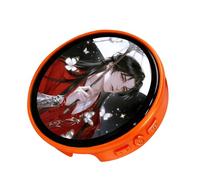 Digital Pin | Botón Electrónico Recargable | Pixelada con Pantalla Táctil De Alta Definición De 4.7 Centímetros | para Hogar, Mesa, Escritorio, Aficionados A Cómics, Cosplay, Actividades Y