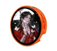 Digital Pixel Badge - Electronic Button with 1.85-Inch HD Screen, Photo and Video Display | Round Touchscreen Pixel Badge For Fans, Cosplay, Anime, Concerts