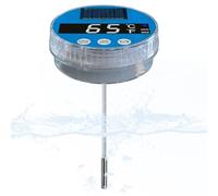 Digital Pool Temperature Sensor | Wireless Floating Solar Powered | Big Numbers Pond Temp Monitor | Ideal For Pond Spa Cold Plunge Home Outdoor Backyard Hotel
