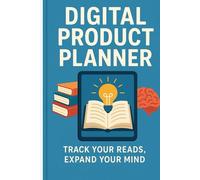 Digital Product planner: “Track Your Reads, Expand Your Mind”