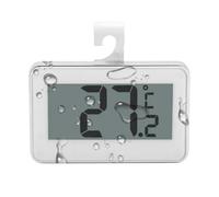 Digital Refrigerator Thermometer | GS26 LCD Waterproof Hanging Freezer Temperature Gauge IP55 6.8×4.3×1cm Portable Easy-Read Battery Included Fridge Monitor For Kitchen Home Garage RV Office Coffee Sh