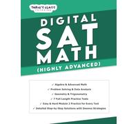 Digital SAT Math Prep Book: Lessons, Strategies, and Full Tests || Tariq's Class