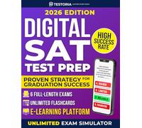 DIGITAL SAT Prep Blueprint: Includes 6 Full-Length Tests, Unlimited Adaptive Practice, and a Digital SAT E-Learning Platform Fully Aligned with the Latest Test Format