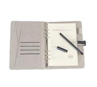 Digital Smart Pen Notebook Conjunto, Reconocimiento de Texto OCR en Tiempo Real 5.0 para Tabletas de Teléfonos, con Reproducción de Video de Almacenamiento Fuera de Línea (Black)