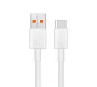 Digital Square Cable USB a Tipo C 2m 66W, 4;5~12V Carga Rápida 30-60min con Adaptador Original, Compatible con Huawei, Xiaomi y Otros Dispositivos con Puerto Tipo C (6A, 2M)