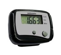 Digital Step Counter - Walking Pedometer for Daily Fitness Goals | Compact Clip On with LCD Screen, Tracks Steps, Calories, and Mileage, Simple Button for Walking Running 1.85x1.38 in