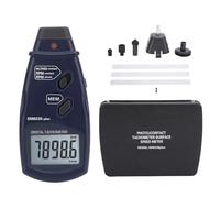 Digital Tachometer Large LCD Screen 2 in 1 Design Handheld Tach Rotation Meter with Accurate Measurement Technology for Motor Fan Industrial Applications