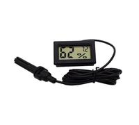 Digital Temp Humidity Monitor - Indoor | Accurate Room Thermometer And Hygrometer With 3.5-Inch LCD, Comfort Level Indicator, 10s Refresh Rate; Perfect For Room, Greenhouse And Home Office