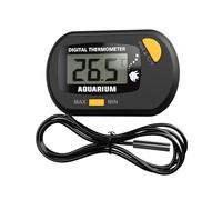 Digital Terrarium Thermometer - Precision Temperature Gauge with Portable Sensor, Easy Setup Durble Design for Consistent Monitoring | Aquarium, Turtle Habitat, lizerd Enclosure, Reptile Tank, Snake