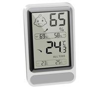 Digital Thermometer, Hygrometer, Digital Humidity Sensor, Compact Temperature and Humidity Monitor, Automatic Backlight Hygrometer, Room Indoor Hygrometer for Kids Adults