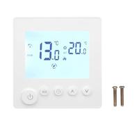 Digital Thermostat for Heating | LCD Display with Remote Control & Timing Function | Temperature Controller 5℃ - 60℃ for Home/Office/Hotel | Easy Installation, ±1℃ Accuracy (Normal Type)