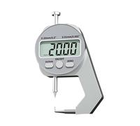 Digital Thickness Measuring Tool, Electronic Thickness Micrometer, High Precision Thickness Gauge, LCD Display Micrometer, Unit Conversion Thickness Gauge, 0-20mm Thickness Micrometer
