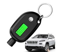 Digital Tire Pressure Gauge - 0.5 Accuracy Sensor, Backlit LCD Display, Portable Air Checker | Auto Shut-off Tire Air Gauge, PSI Meter For Trailers Bicycles RVs SUVs Trucks Tractors Vehicles