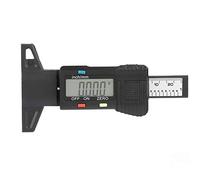 Digital Tire Tread Depth Gauge Herramienta de medida esencial ligera para una conducción segura con pantalla LCD métrica/pulgadas conmutable