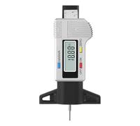 Digital Tire Tread Depth Gauge - High Precision Portable Tire Wear Gauge | Digital Display For Cars Bicycles Trucks, Automotive Safety Checker, Easy Read LCD, Professional Tool