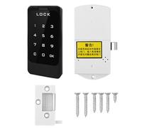 Digital Touch Keypad Lock - Aleación de zinc + ABS 5,9 x 11 cm 168 g | Electronic Keyless Password Drawer Gabinet Lock | Child Safety Smart Tool | Gym Supermarket Home Office