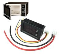 Digital Voltmeter 2-in-1 Voltage Ammeter LED Digital Voltage Meter Voltage Display For DC Circuits DC Voltage Meter Ammeter Voltmeter Combo Voltage Meter For Beginners Professional Digital Voltmeter
