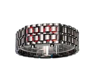 Digital Watches | Digital Sports Watch - Daily Water Protection Accurate Device - Wearable Technology, For Family Office Social Events Holiday Indoor Outdoor Home Travel, Red negra, Se référer à la