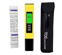 Digital Water Tester, Accurate Smart Professional Water Quality Meter, Portable -Functional Lab Device for Acuario, Fish Tank, Pool, Drinking Testing, 14 x 3,5 x 3 cm