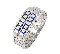 Digital Wrist Watch - Stainless Steel LED Screen Sports Watch, Accurate Timekeeping Device for Men and Women, Durable Digital Watches for Friends, Office, Social Events, Travel, Outdoor, Indoor,