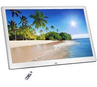 Digitaler Fotorahmen Mit Fernbedienung, Digitaler Fotorahmen, 12,1-Zoll-Musikvideoplayer, Geeignet Für Verschiedene Szenarien (Gold 12)