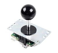 Digitalkey Joystick SANWA JLF-TP-8YT-SK con Perilla de Bola - Arcade Controller Gamepad para gabinetes y Bartops (Negro)