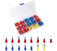 Digitalkey Kit de terminales Faston para crimpar - 280 piezas 15 tipos