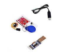 Digitalkey PN532 Módulo de lectura/escritura NFC - RFID V3 con 2 etiquetas y 2 USB-Ttl - Compatible con Arduino Raspberry Pi y otros proyectos IOT (Original)