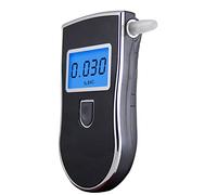 DigitalTech® - Alcoholímetro Digital Profesional portátil homologado para Test alcoholemia. Incluye boquillas y Bolsa de Transporte.