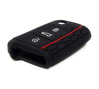 DigitalTech® - Funda Llave Coche. Compatible Golf,MK,Polo,Jetta,Touran,T-ROC,Tiguan,Seat Leon,Ibiza,Toledo,Arona,Ateca,Skoda Rapid Spaceback,Fabia,Karoq,Octavia, Superb, etc.