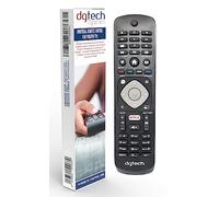 DigitalTech® - Mando Universal para televisores Philips. Compatible con más de 250 mandos Philips.