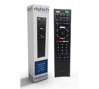 DigitalTech® - Mando Universal Smart TV para televisores con Botones para Plataformas de vídeo como Netflix. Compatible con más de 200 Modelos de televisores Sony