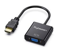 DigitConvert Adaptador HDMI a VGA, convertidor HDMI a VGA Chapado en Oro (Macho a Hembra), Adaptador HDMI Compatible con computadora, Laptop, PC, Monitor, proyector, HDTV, Chromebook, Raspberry Pi