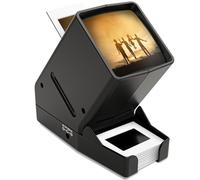 DigitConvert Visor deslizante 35 mm, 3X, USB/batería, para diapositivas 35 mm y negativos, 4 pilas AA incluidas