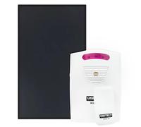Digiteck Tech - Timbre inalámbrico a presión y sistemas de alarma, color blanco y negro